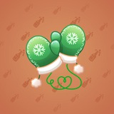Snow Mittens #25502 Snow Mittens #25502