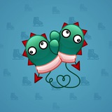 Snow Mittens #25524
