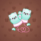 Snow Mittens #25599
