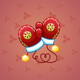 Snow Mittens #25611