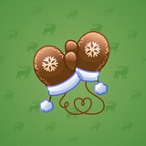 Snow Mittens #25623 Snow Mittens #25623