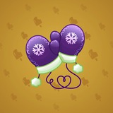 Snow Mittens #25651