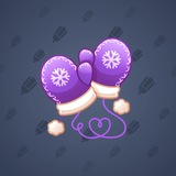 Snow Mittens #25673