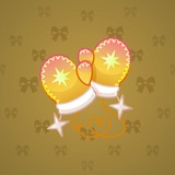 Snow Mittens #25738