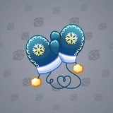 Snow Mittens #25757