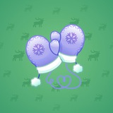 Snow Mittens #2576 Snow Mittens #2576