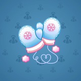 Snow Mittens #25760