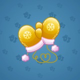 Snow Mittens #25836