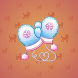 Snow Mittens #25860 Snow Mittens #25860