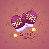 Snow Mittens #2588