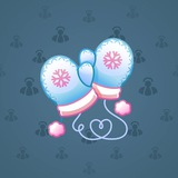 Snow Mittens #2784 Snow Mittens #2784