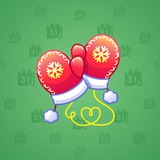 Snow Mittens #2788