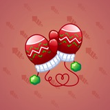 Snow Mittens #2839