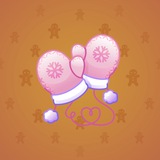 Snow Mittens #2904
