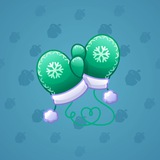Snow Mittens #2981
