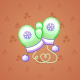Snow Mittens #299
