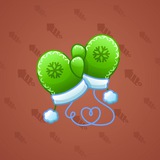 Snow Mittens #3067 Snow Mittens #3067