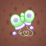 Snow Mittens #3142