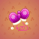 Snow Mittens #3144