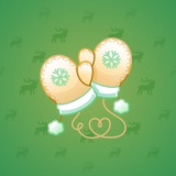 Snow Mittens #3158