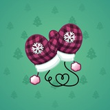 Snow Mittens #3305