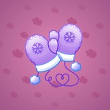 Snow Mittens #3334