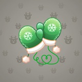 Snow Mittens #3411