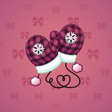 Snow Mittens #3418