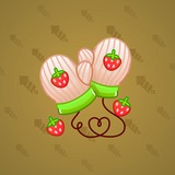 Snow Mittens #3457