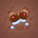 Snow Mittens #3527