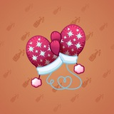 Snow Mittens #3533