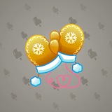 Snow Mittens #3607