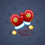 Snow Mittens #363