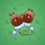 Snow Mittens #3776