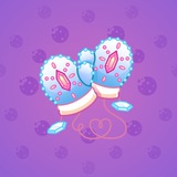 Snow Mittens #3881