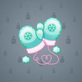 Snow Mittens #3885 Snow Mittens #3885