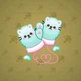 Snow Mittens #3911