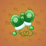 Snow Mittens #3955