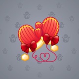 Snow Mittens #3976