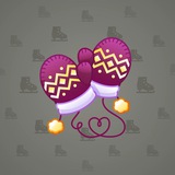 Snow Mittens #409