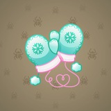 Snow Mittens #4098