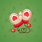 Snow Mittens #4110