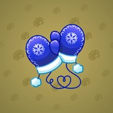 Snow Mittens #4155