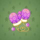 Snow Mittens #4190