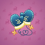 Snow Mittens #4228