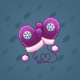 Snow Mittens #4254