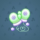Snow Mittens #4290