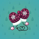 Snow Mittens #4412