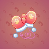 Snow Mittens #4431