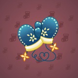 Snow Mittens #4476